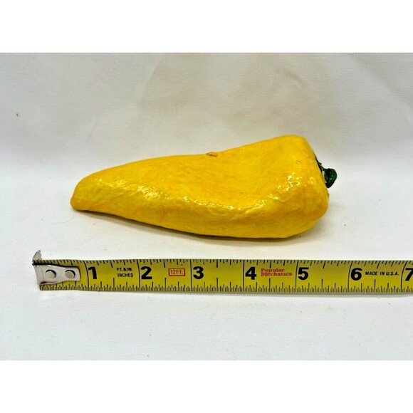 LOT OF 6 Paper Mache Staging Vegetables Veggies-Papier Fake Decorative Prop Food - Picture 9 of 13